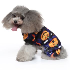 Pet Dog Halloween Christmas Festival Dress Up Clothes (Option: SDZ139 Purple Bat-M)